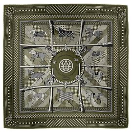 Hermès Lenço Bandana para o Dia Multicor