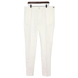 Moncler Pantalones de algodón para hombre Blanco