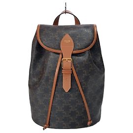 Céline Sac à dos Polko Medium Marron