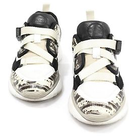 Chloé Lizard Pattern Calfskin SONNIE Low Top Women's Sneakers Multiple colors