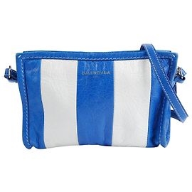 Balenciaga Pochette e borsa a tracolla Multi Leather Bazaar Blu
