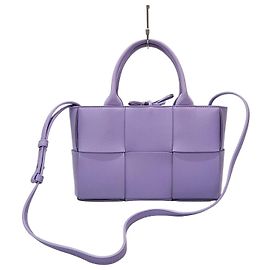 Bottega Veneta Mini bolsa tote Arco Roxo