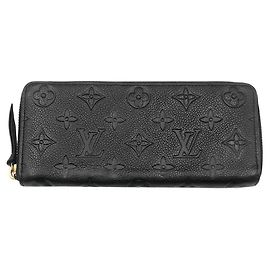 Louis Vuitton Clemence Wallet Black