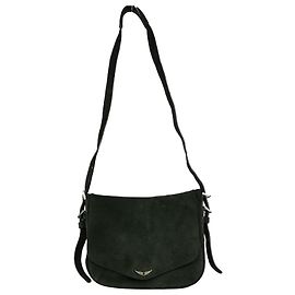 Zadig & Voltaire Bolsa tiracolo de camurça Marrom