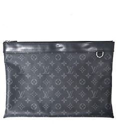 Louis Vuitton Pochette Eclipse Apollo Clutch Marron