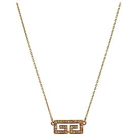 Givenchy Collier Cubic GG Gold Doré