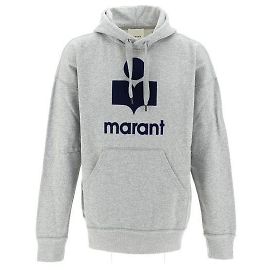 Isabel Marant Kapuzen-T-Shirt GYMD Silber