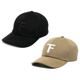 Tom Ford Cotton Logo Baseball Cap Braun