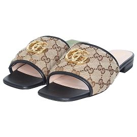 Gucci Sandali Slide Jolly Matelassé Multicolore