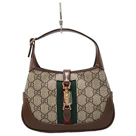 Gucci Bolsa Hobo Jackie Mini Marrom