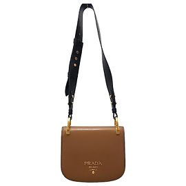 Prada Bolsa de ombro Peony Marrom
