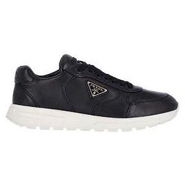 Prada Low-Top Nappa Leather Sneakers Black