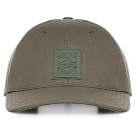 Loewe Boné Patch em Canvas Marrom