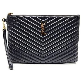 Saint Laurent Clutch Monogram New Medium Multicor