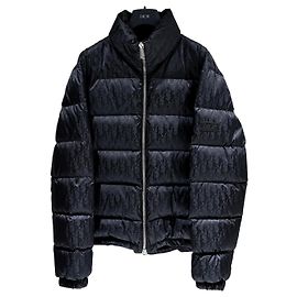 Dior Oblique Steppjacke Schwarz Schwarz