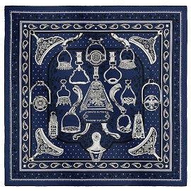 Hermès Bandana-Tuch Schwarz