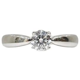 Tiffany & Co Diamant Platin Ehering Größe Silber