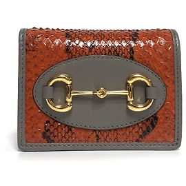 Gucci Cartera de cuero de lujo Multicolor