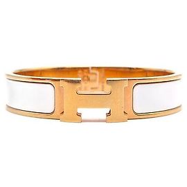 Hermès Pulsera Click Blanco