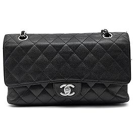 Chanel Caviar Classic Medium Nero