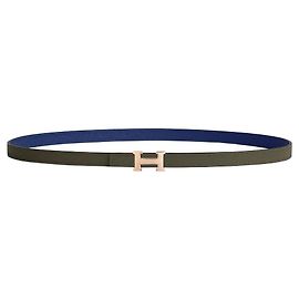 Hermès Reversible Leather Strap Multiple colors