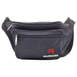 Balenciaga Explorer Bestickte Gürteltasche Schwarz
