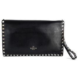 Valentino Clutch Rockstud Nero