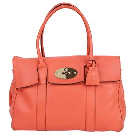 Mulberry Bolsa Tote Bayswater em couro coral Rosa
