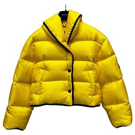 Louis Vuitton Monogram Puffer Jacket Golden