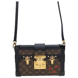Louis Vuitton Petit Malle Shoulder Bag en toile Monogram Reverse Multicolore
