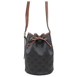 Céline Piccola borsa a secchiello in tela Multicolore
