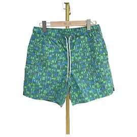 Hermès Costume da bagno Verde/Blu Blu