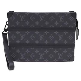 Louis Vuitton Pochette e Clutch Eclipse Trunk Preto