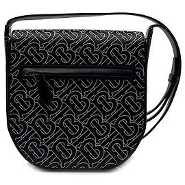 Burberry Bolsa Transversal Monogram TB Preto
