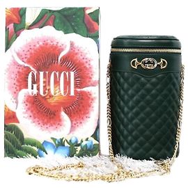 Gucci Bolsa de corrente e bolsa de ombro Jumi Verde