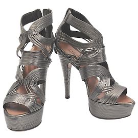 Alaïa Sandali Alaia Marrone