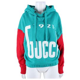 Sweat à capuche Gucci Vert