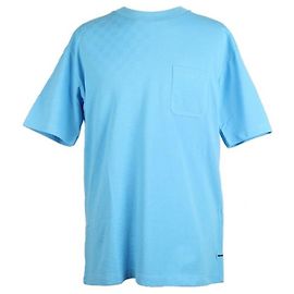 Louis Vuitton Half Damier T-Shirt mit Tasche Blau