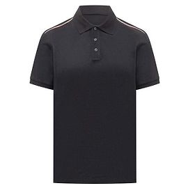Moncler Polo con logo Azul