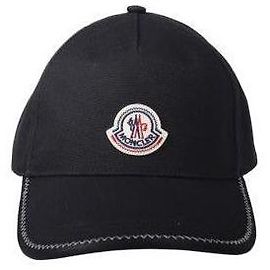 Moncler Logo Baseball Cap Black