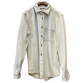 Denim-Hemd Acne BLÅ KONST ROAD Pocket Light Blue Blau