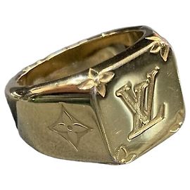 Louis Vuitton Anello Sigillo Monogramma Marrone