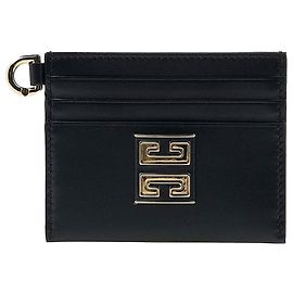 Givenchy Leather Card Holder Black