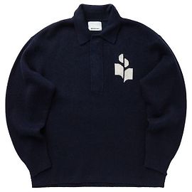 Isabel Marant Polo-Strick Blau