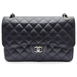 Chanel Caviar Classic Jumbo Noir
