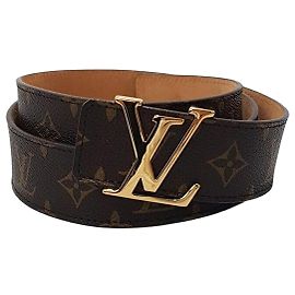 Louis Vuitton Ceinture Monogram Initial LV Multicolore