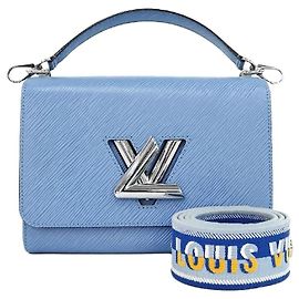 Louis Vuitton Blue Twist MM Blue