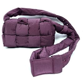 Bottega Veneta Bolsa Cassette acolchoada pequena Rosa