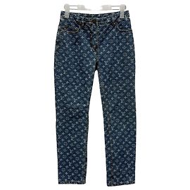 Louis Vuitton Monogram Denim Pants Multiple colors