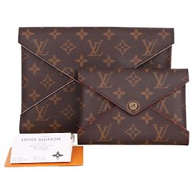 Louis Vuitton Pochette Kirigami Clutch Bag Rot